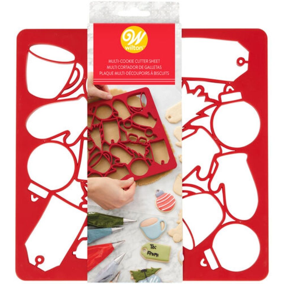 wilton multi ausstecher weihnachten ausstecher