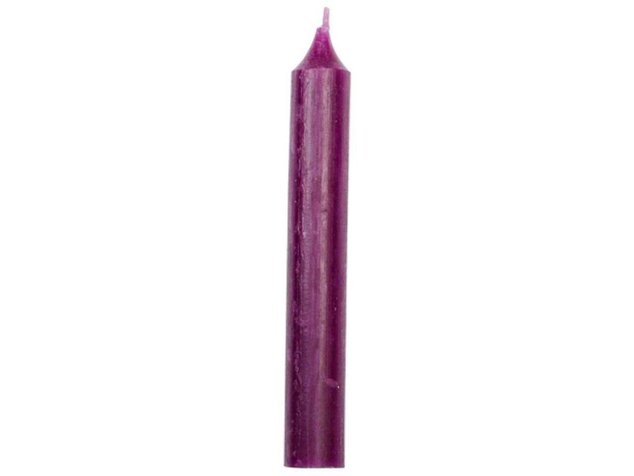 baumkerze bordeaux lila 10 cm