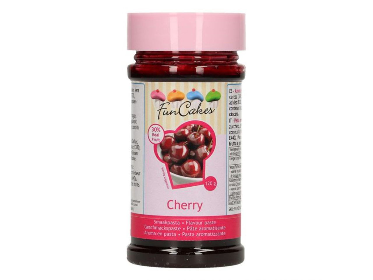 funcakes aromapaste kirsche 120g