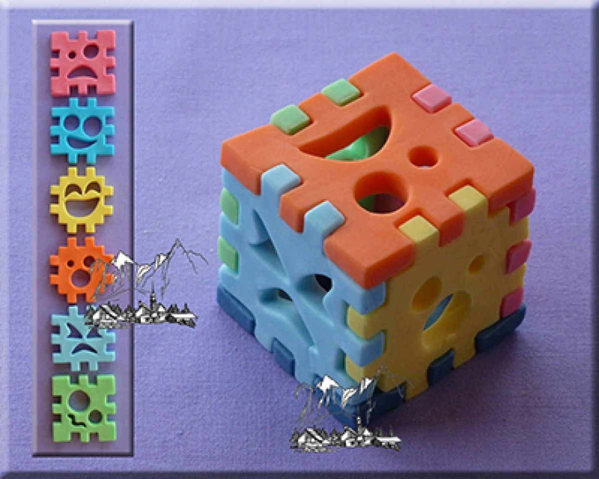 fondantform 3d cube 0 8cm und 1 2 cm