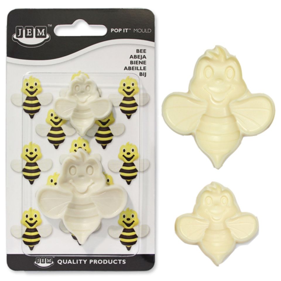 fondant bee cutters set of 2