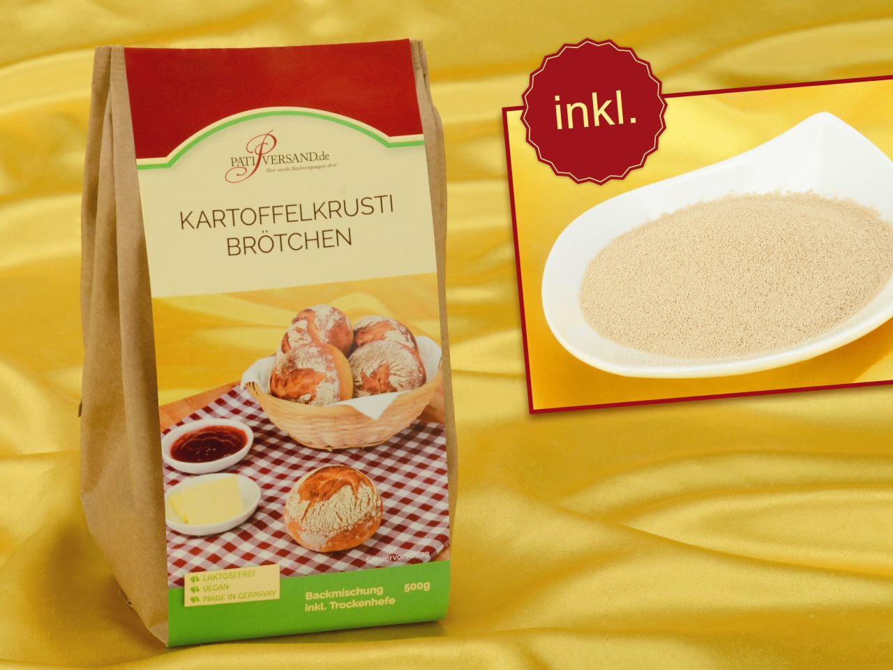 baking mix potato crusty bread 500g
