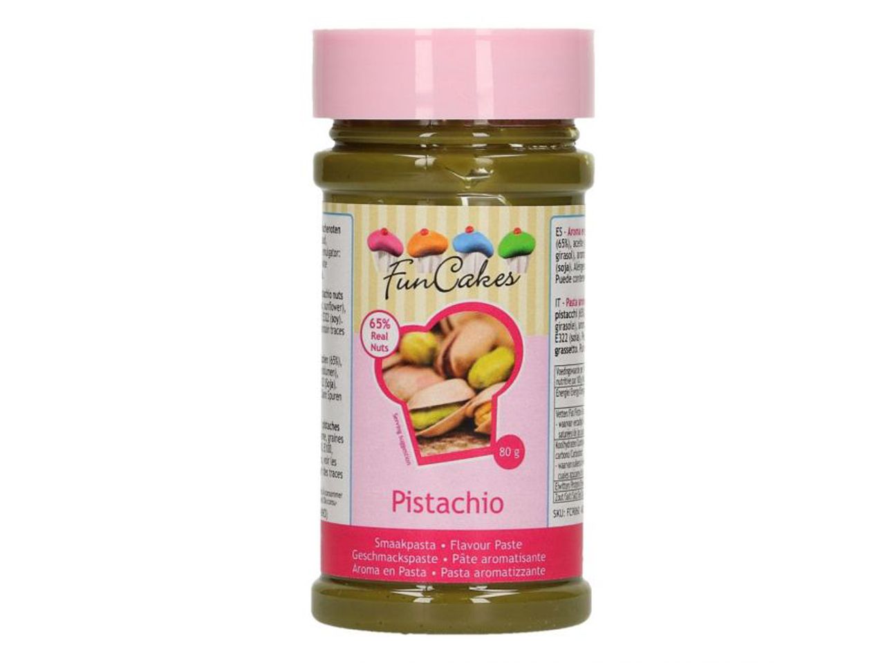 funcakes aromapaste pistazie 80g
