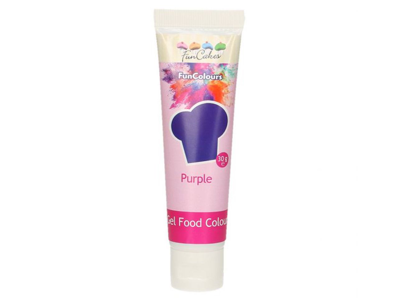 funcakes gelfarbe violett 30g