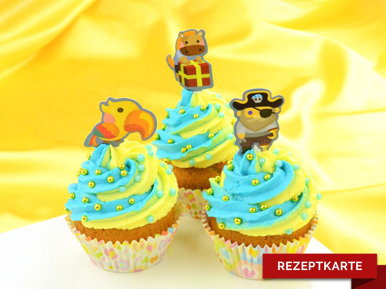 orangen limetten cupcake rezeptkarte