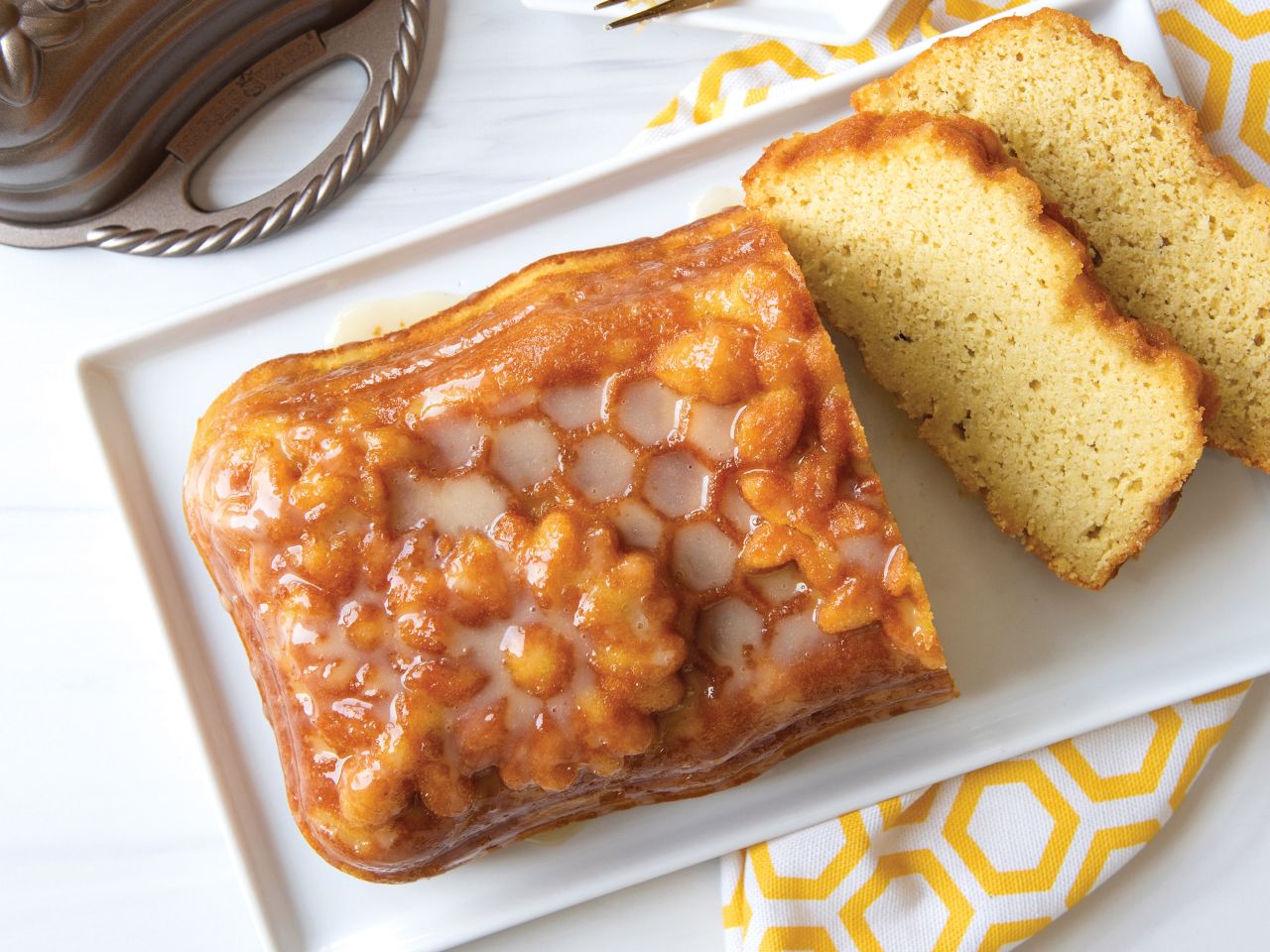 nordic ware honeycomb loaf pan