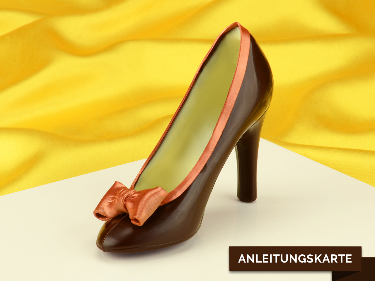 schleife aus modellierschokolade anleitung