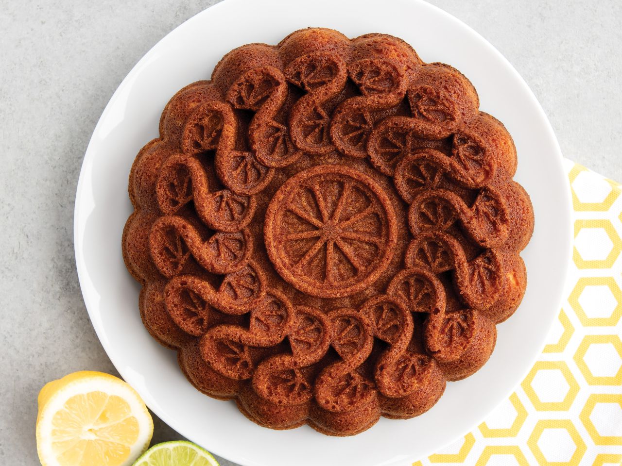nordic ware citrus twist cake pan