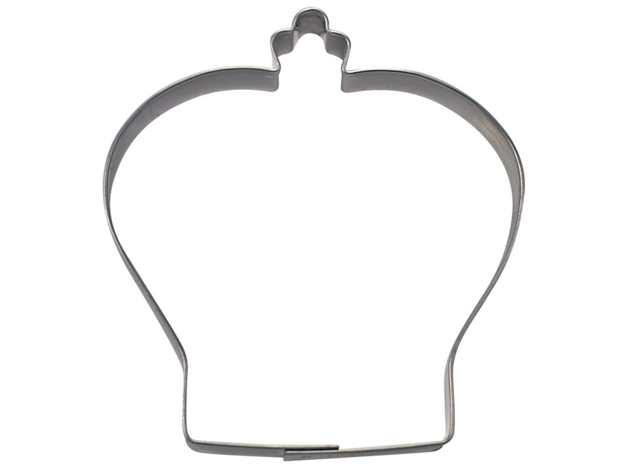 large imperial crown cookie cutter 7cm