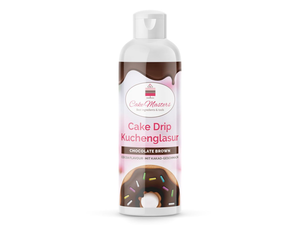 cake drip glasur chocolate brown 250g