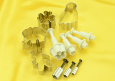 Cutters for cookies, fondant and marzipan