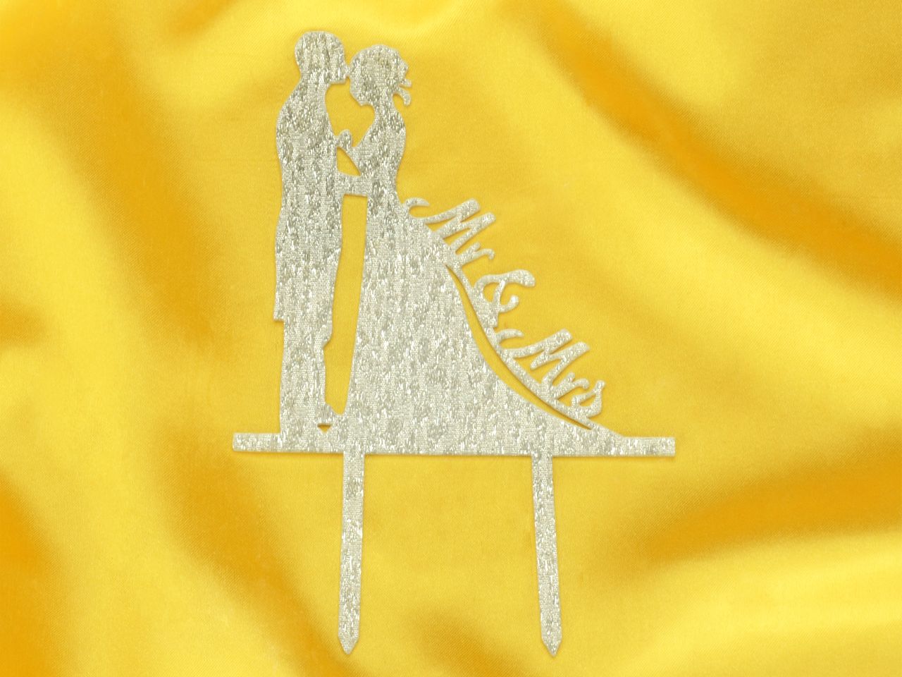 cake topper mr mrs silber