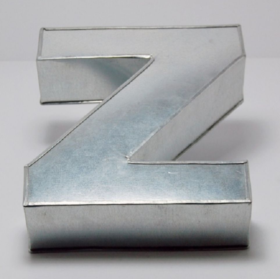 letter z cake pan approx 25 5x20 5x6 5cm