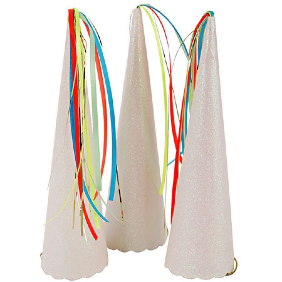 meri meri partyhuete einhorn 8 stueck