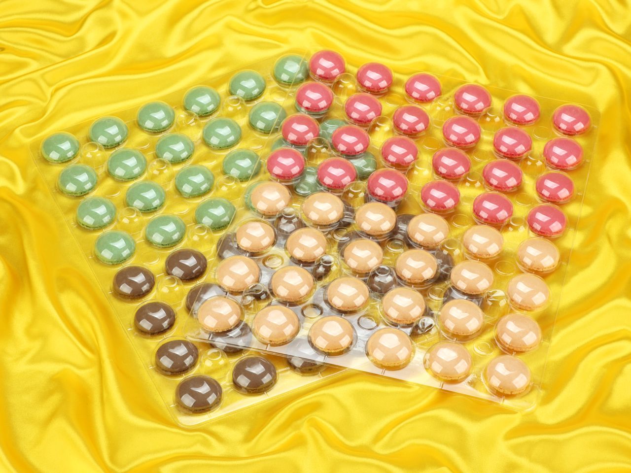 half shells 384pcs colourful