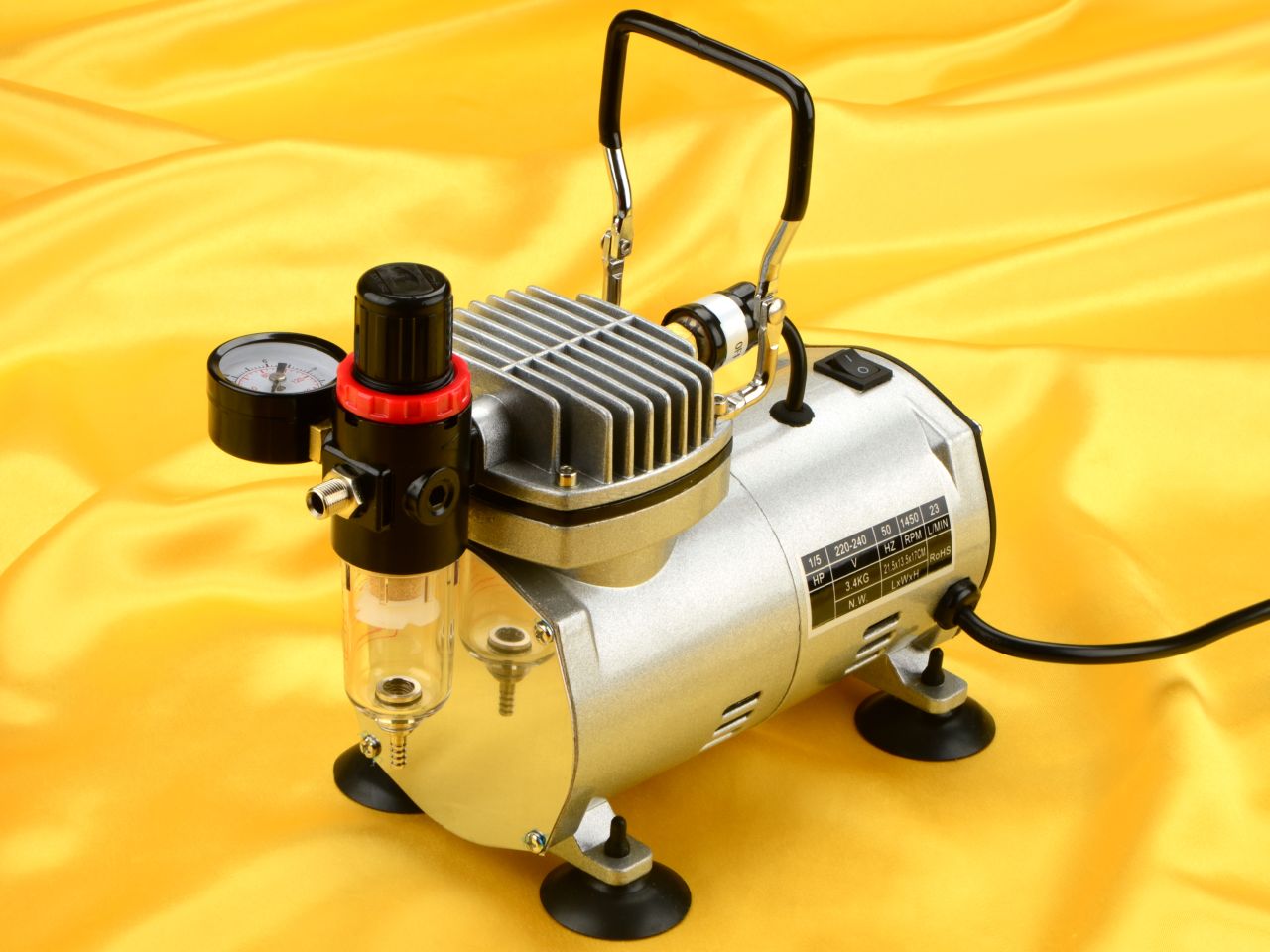 airbrush set kompressor und pistole