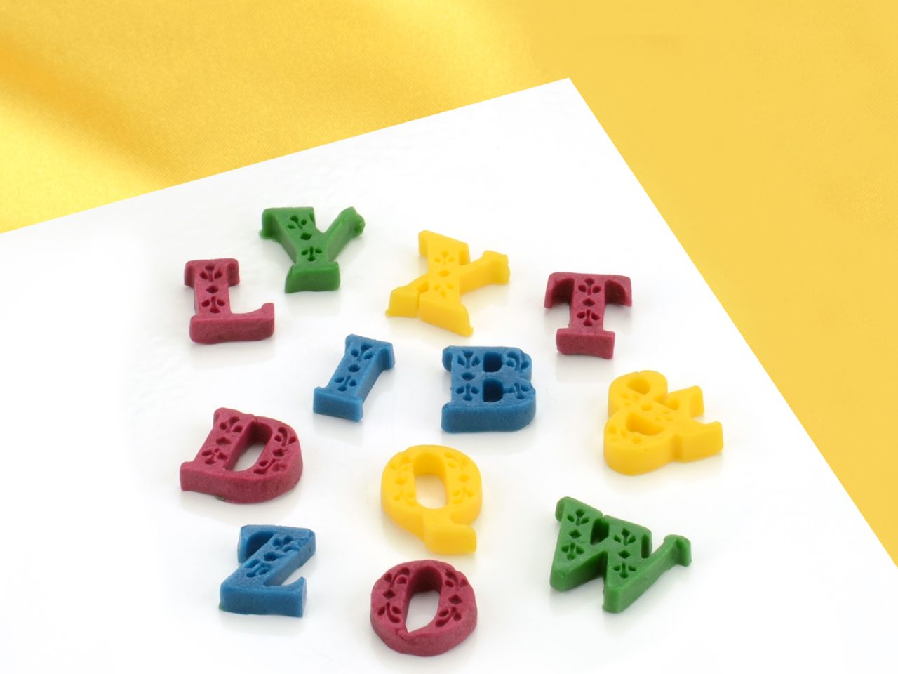flexform buchstaben gross floral