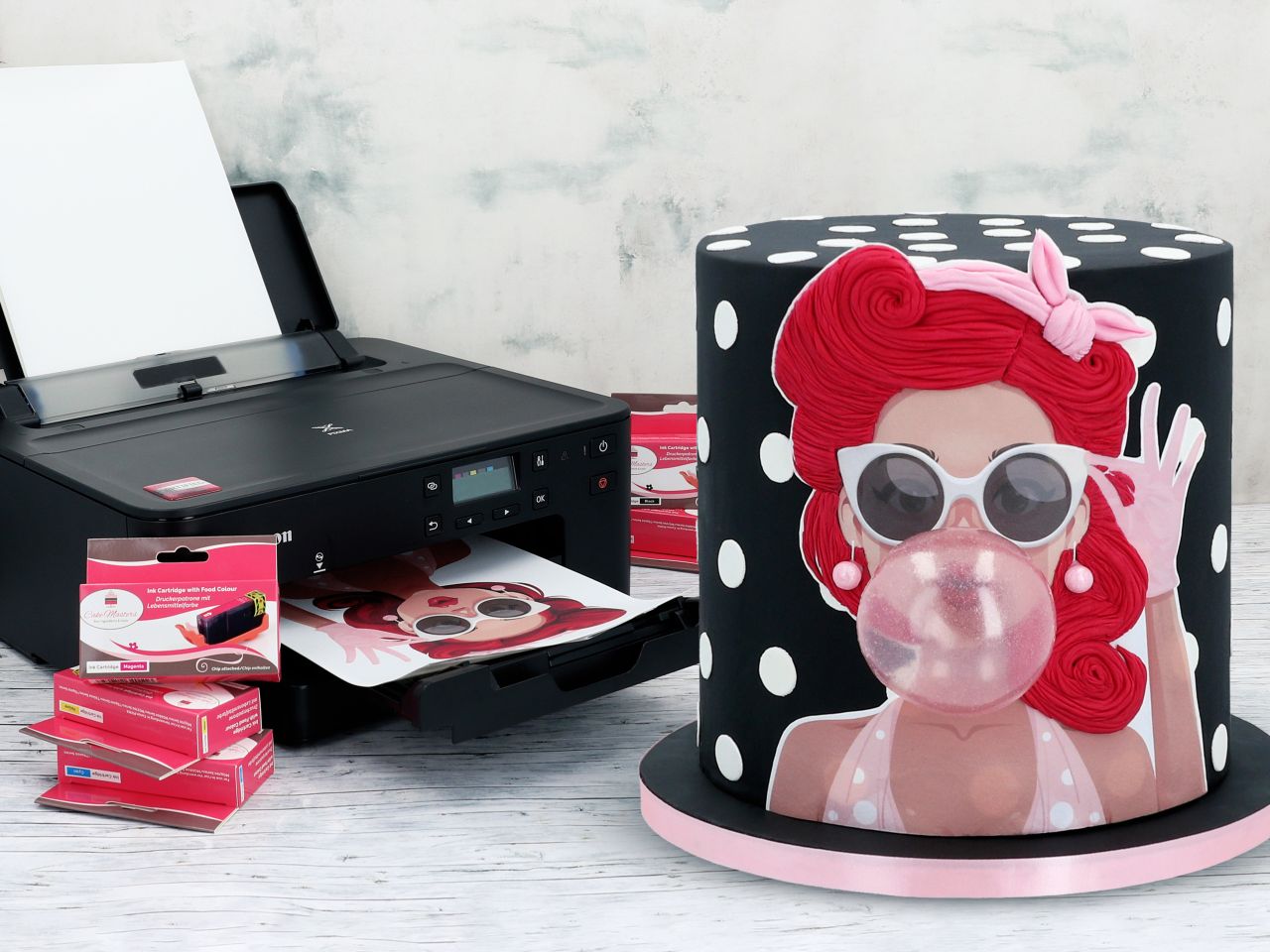 certified food printer set