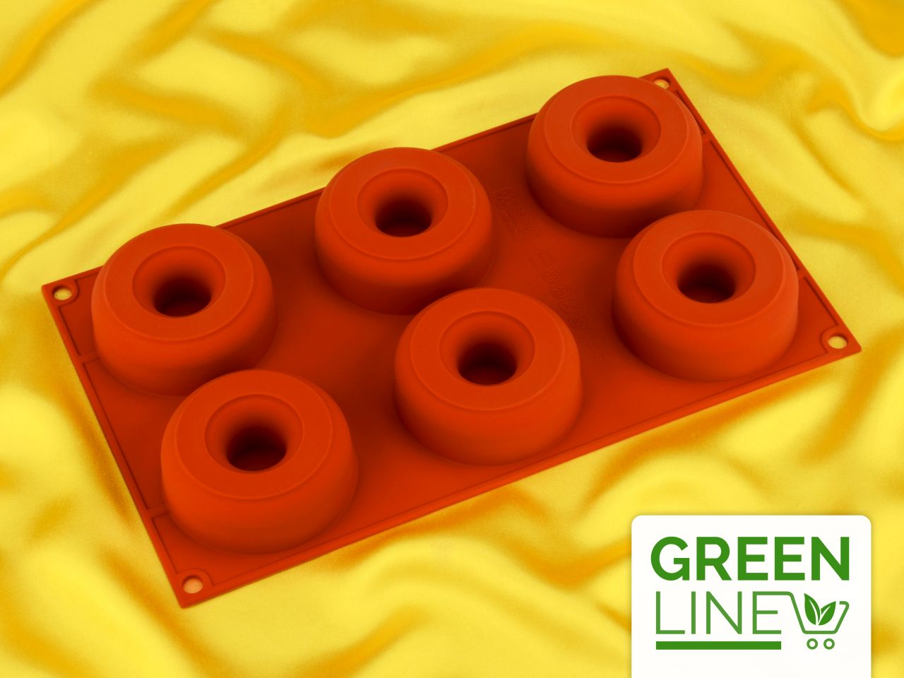 silicone backing pan donuts