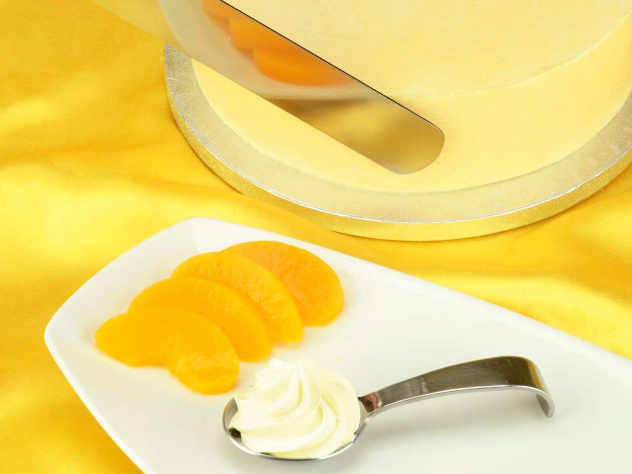 cake and decor cream peach passion fruit 500g