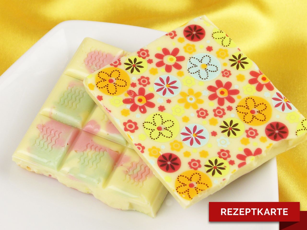 schokoladentafel erdbeer limone rezeptkarte