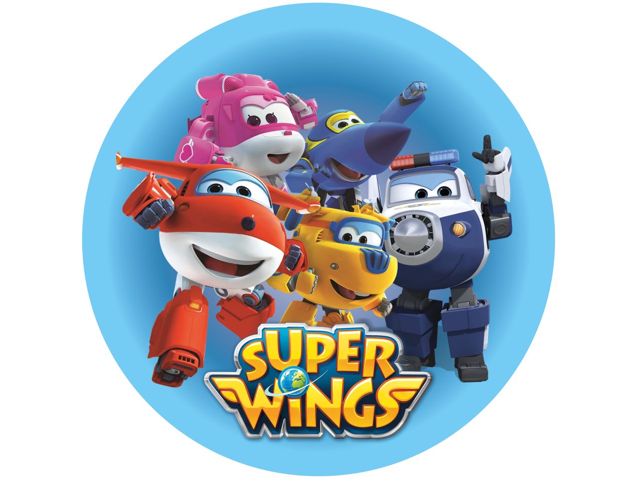 tortenaufleger super wings rund 20cm