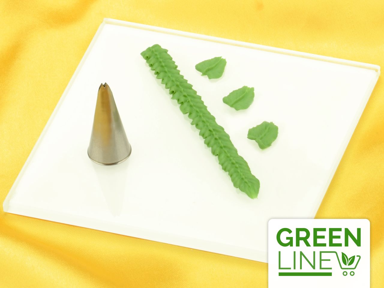 garniertuelle blatttuelle 6mm x 0 7mm greenline