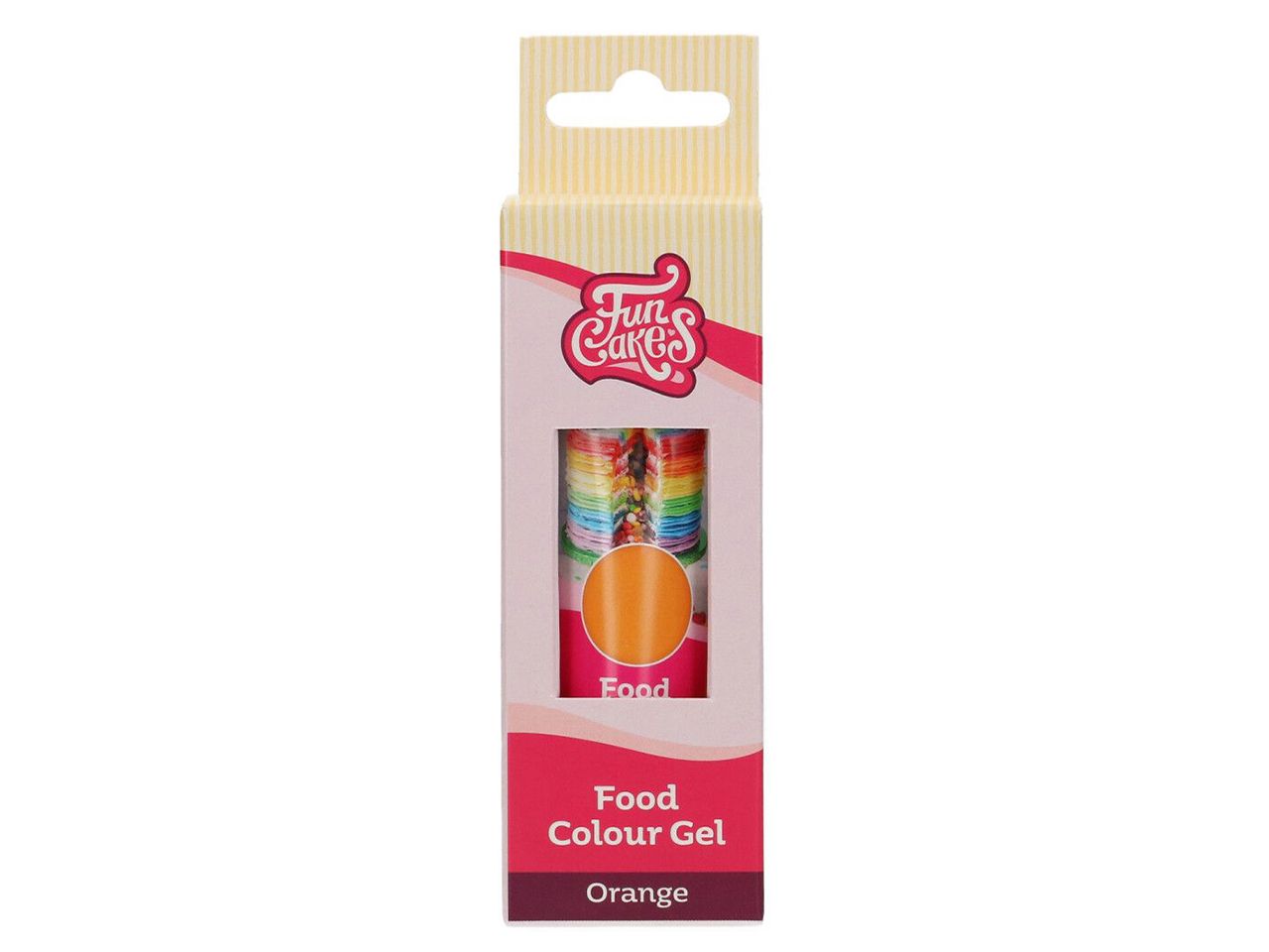 funcakes gelfarbe orange 30g