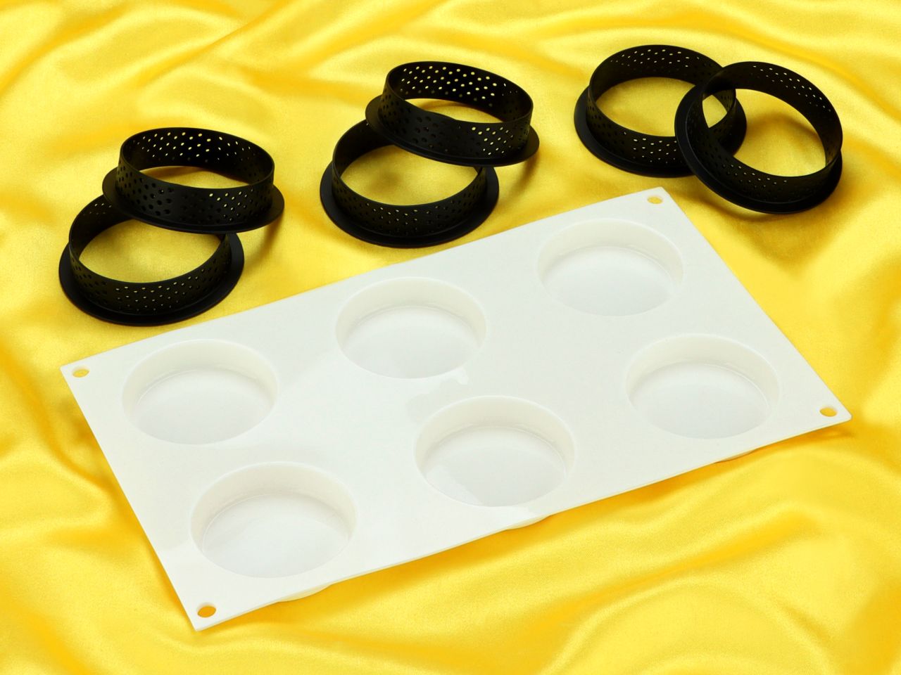 silicone mould kit tarte ring round