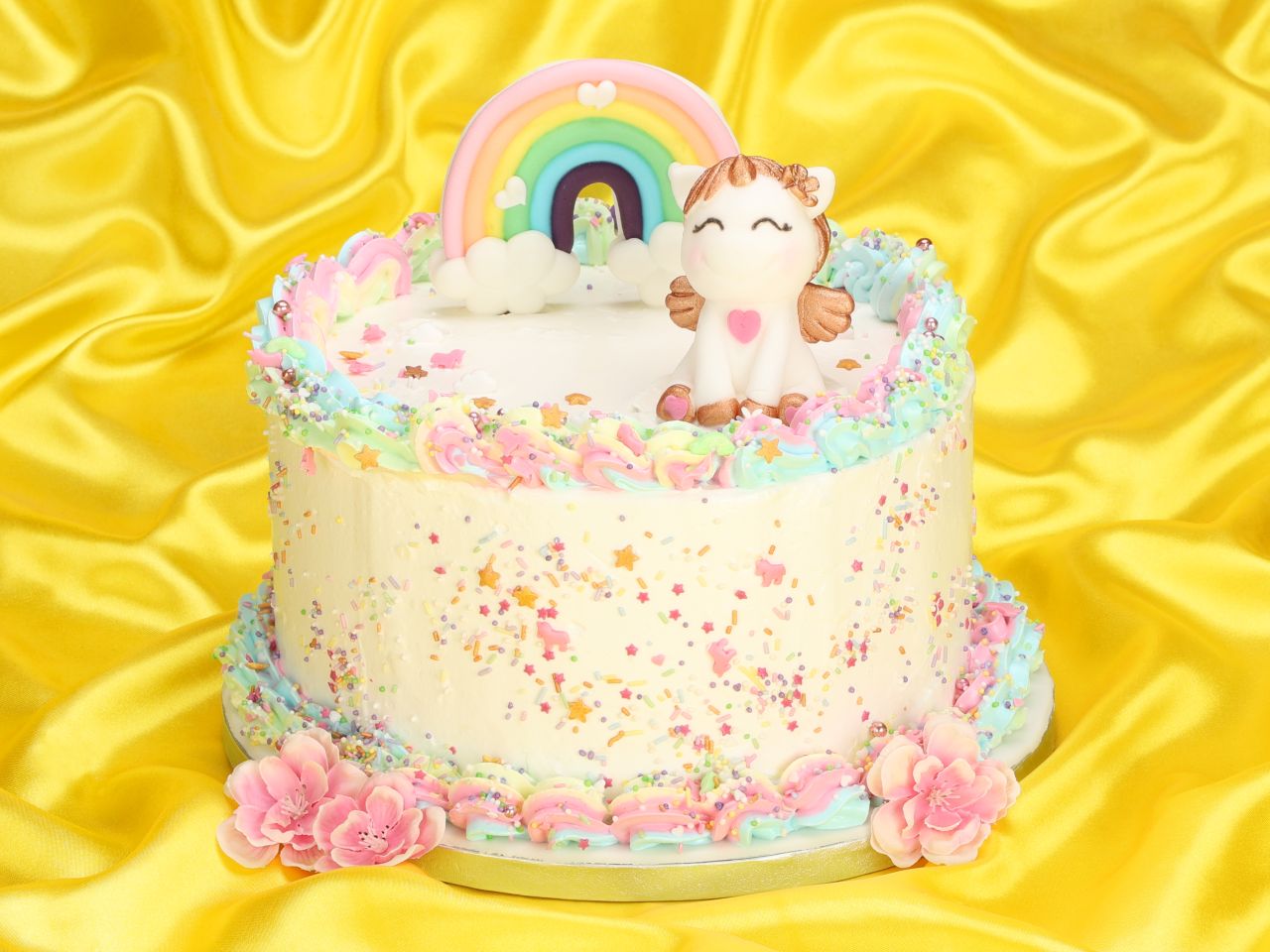 feinzucker regenbogen pastell