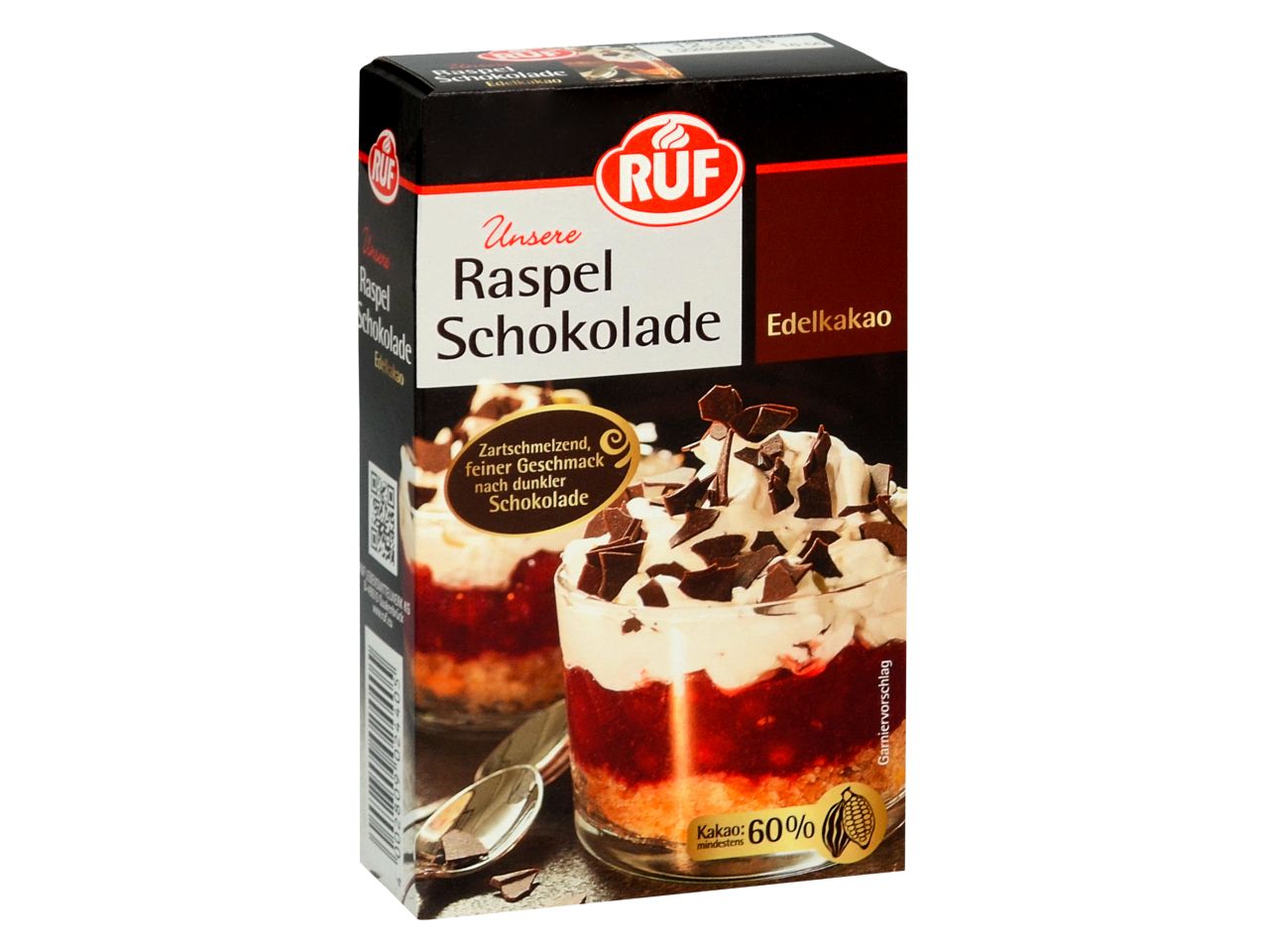 ruf raspel schokolade edelkakao 100g