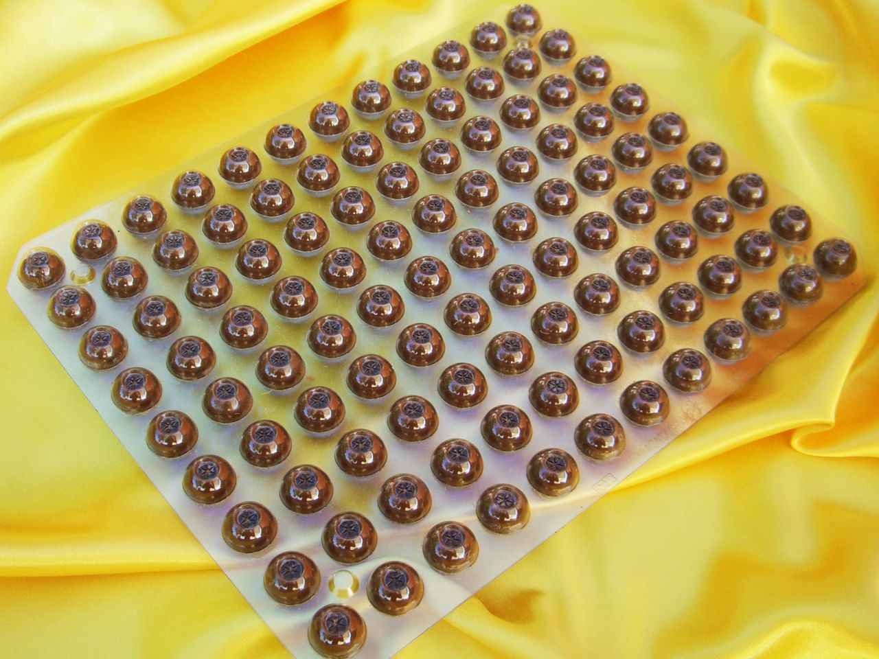 10 sheets mini hollow sphere milk