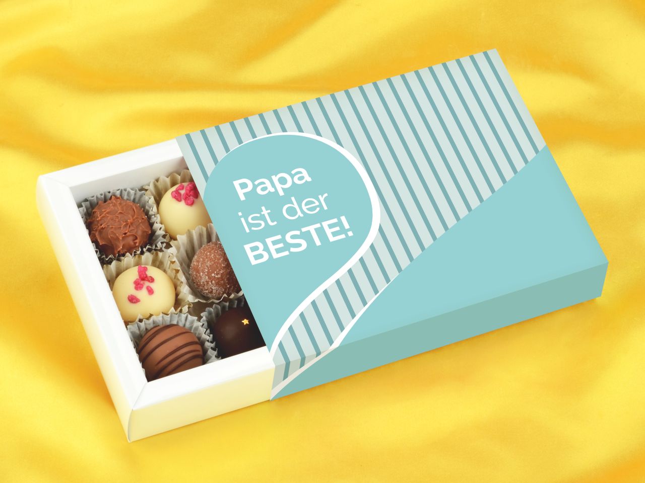 trueffelverpackung fuer 12 trueffel papa ist der beste