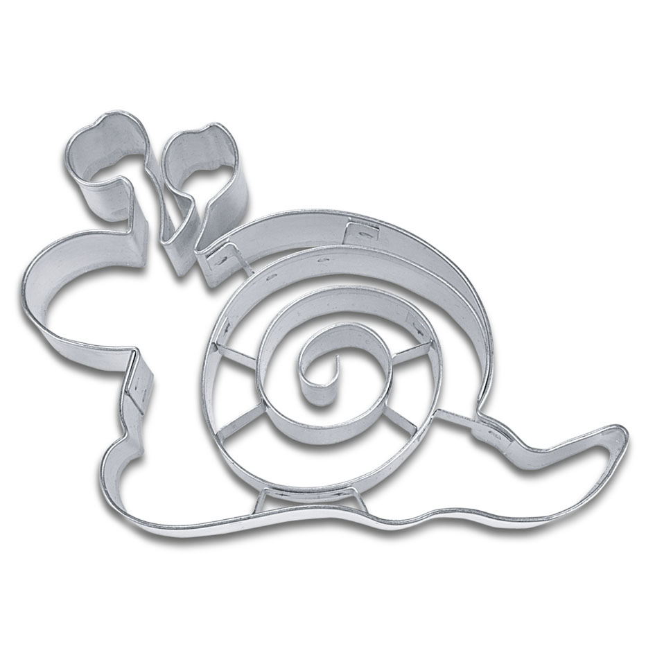 staedter ausstecher mit praegung schnecke ca 10 cm