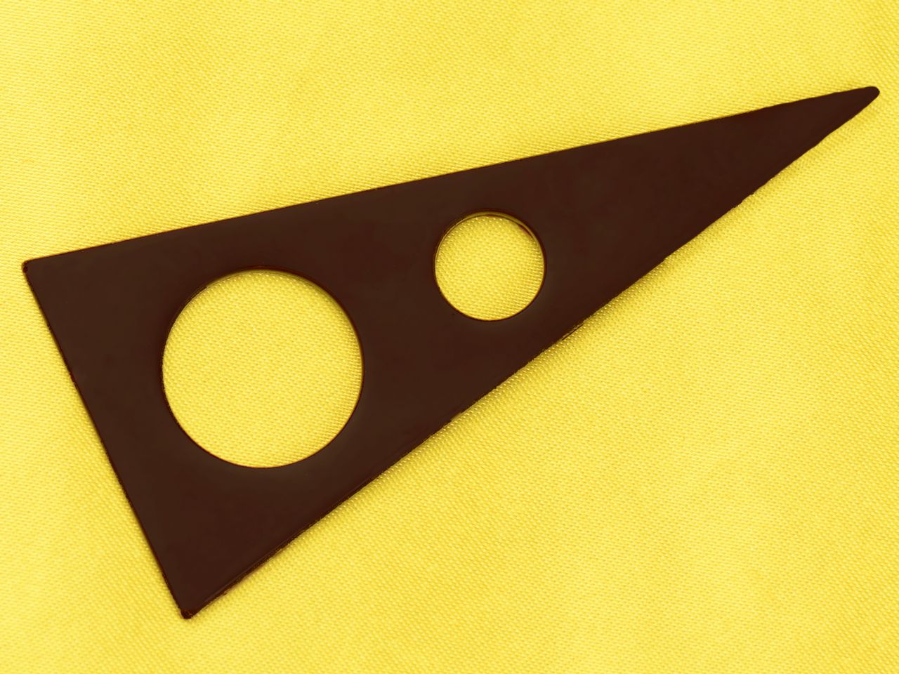 silicone mould for lids triangle