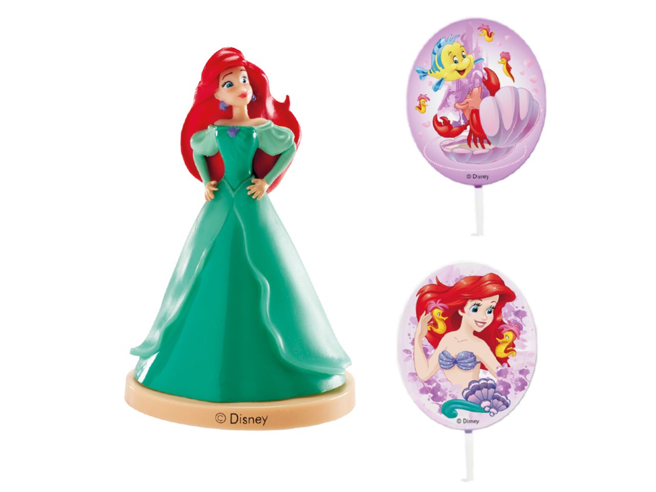 disney princess ariel cake decorating kit