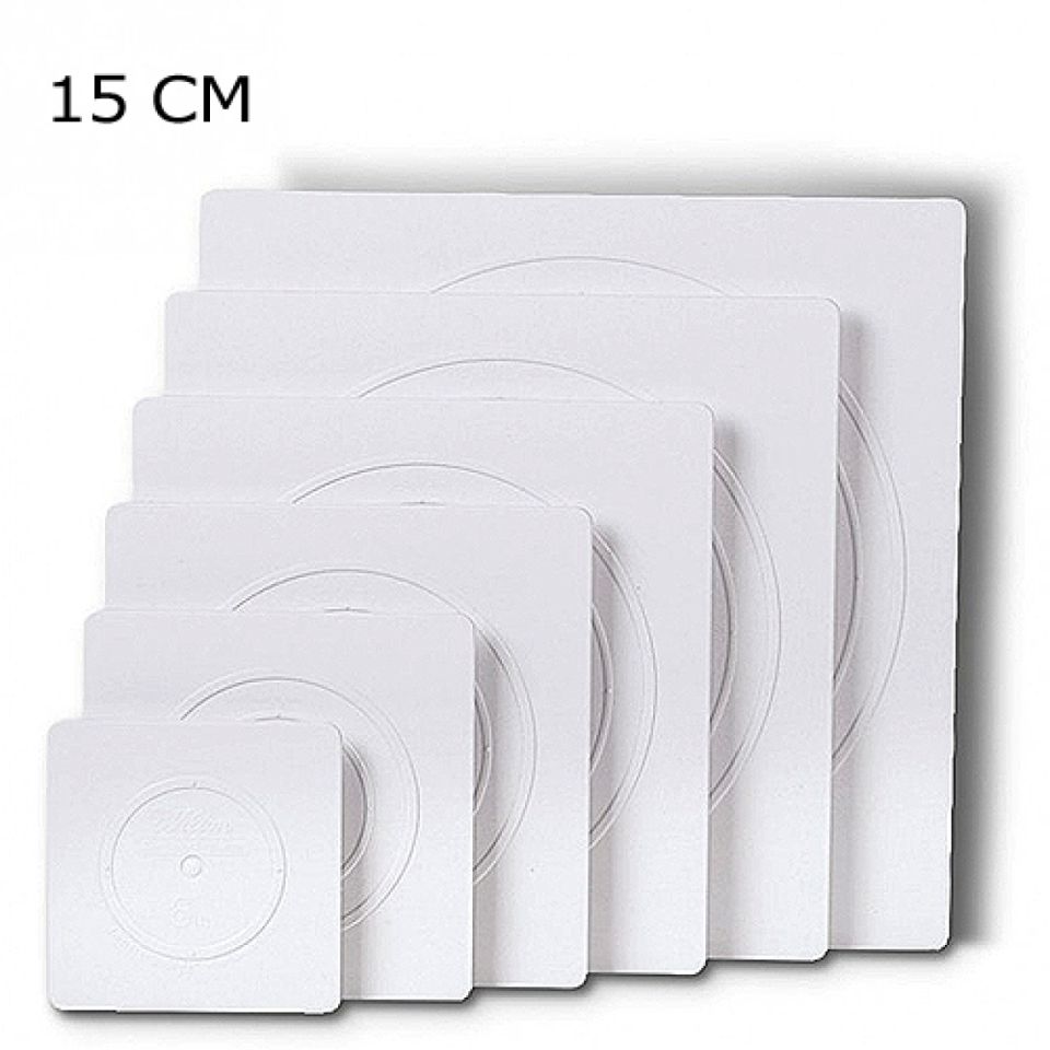 wilton tortenplatte quadrat 15 cm mehrstoeckige torten stecksystem