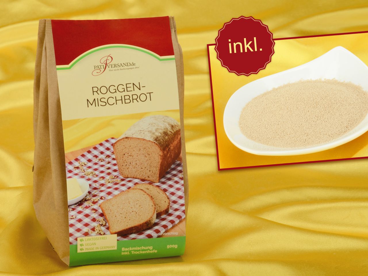 backmischung roggenmischbrot 500g