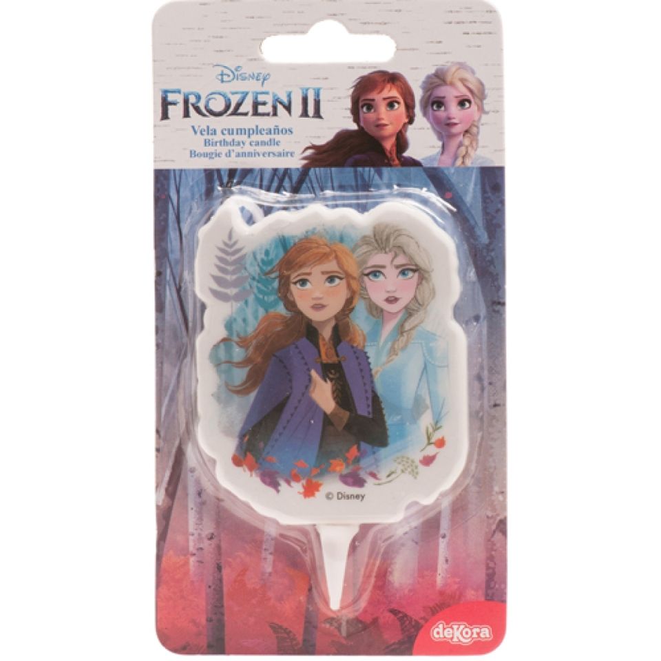birthday candle frozen 2d 7 5 cm