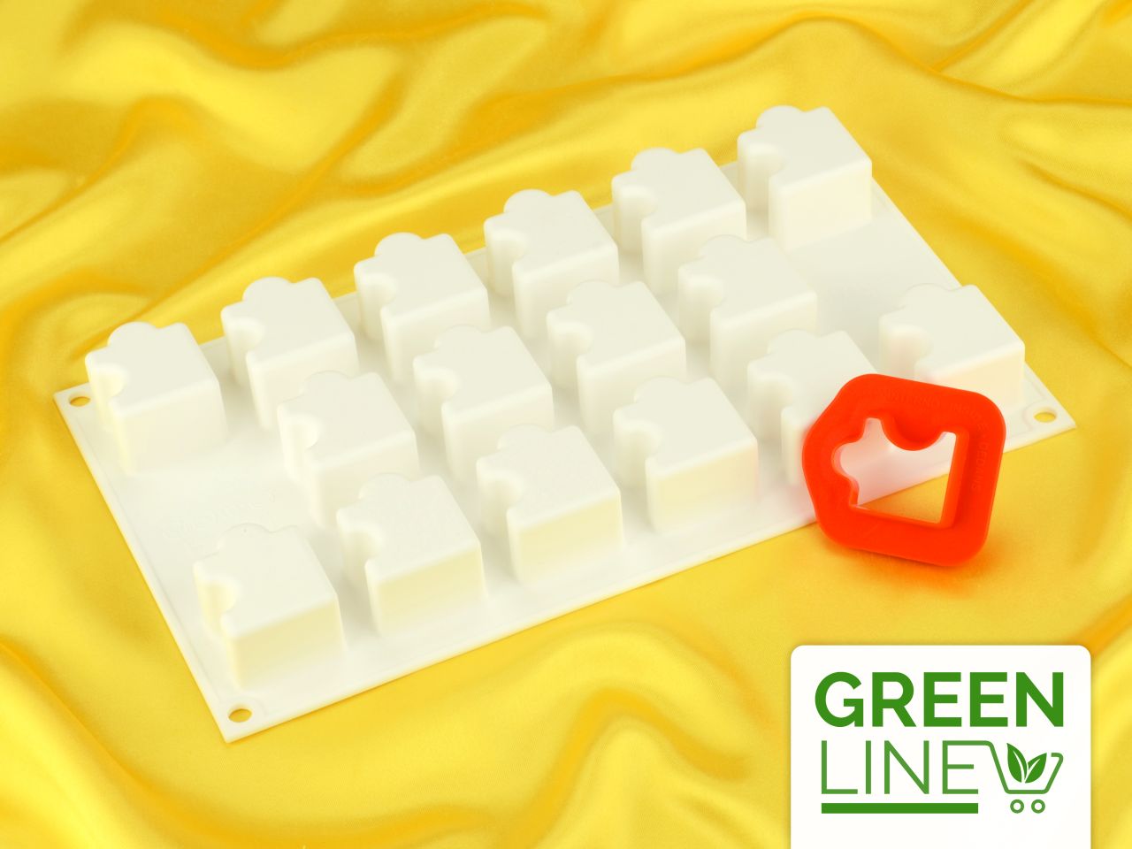 silicone mould puzzle 30