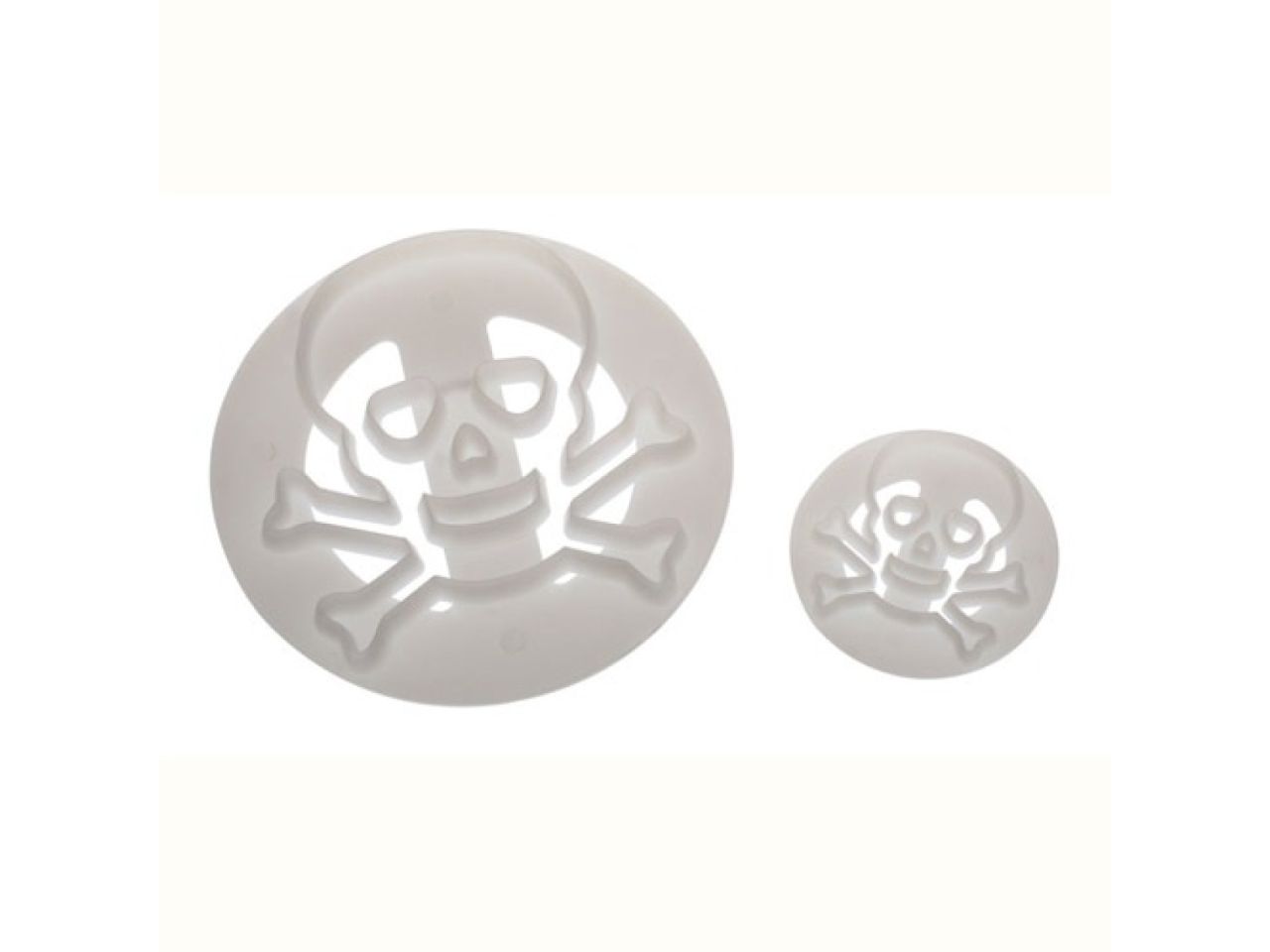 fmm ausstecher fuer fondant bluetenpaste totenkopf 2 stk