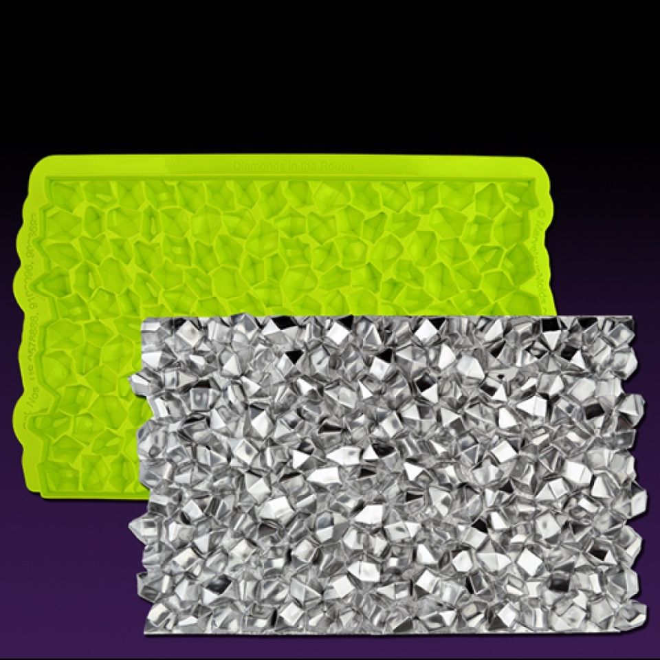 marvelous moulds fondant mould diamonds