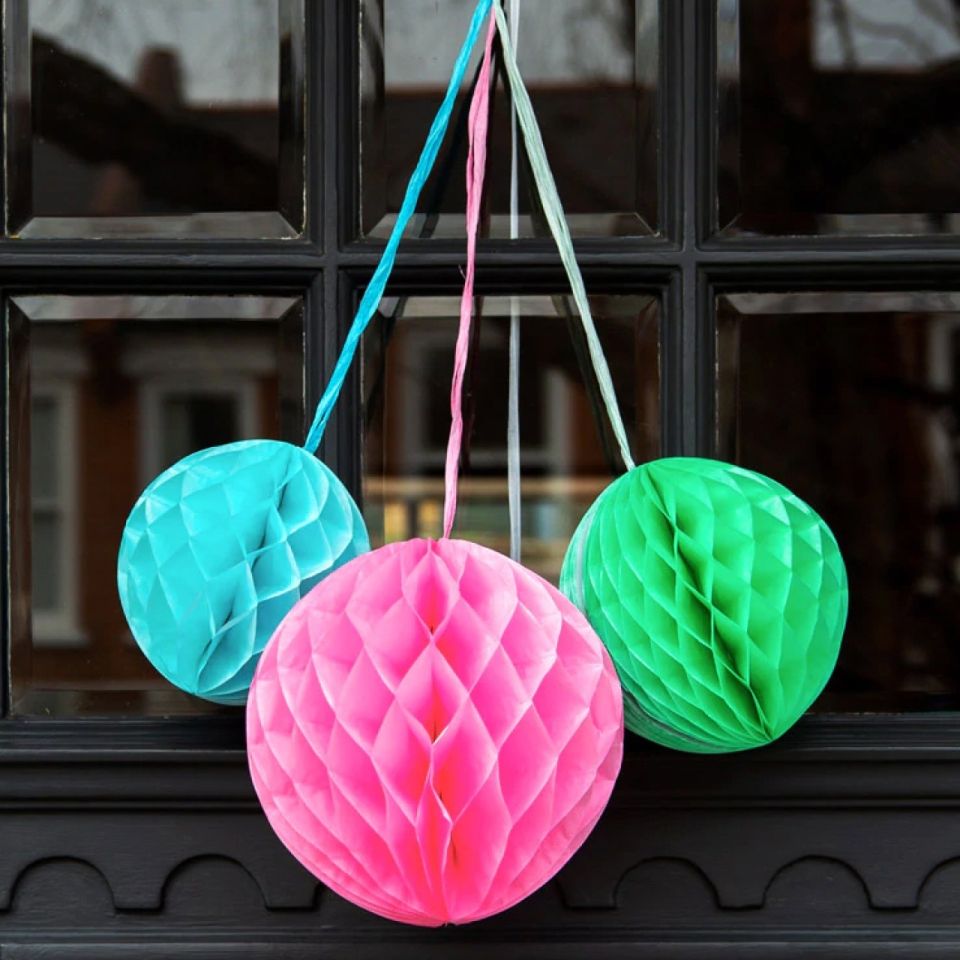 wabenbaelle set pastell 18 bis 25 cm