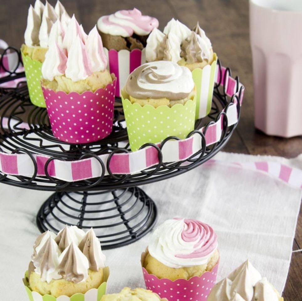 staedter cupcakes zweikammer spritzbeutel set farbenspiel