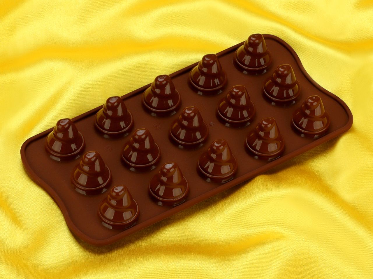 silikon pralinenform choco trees