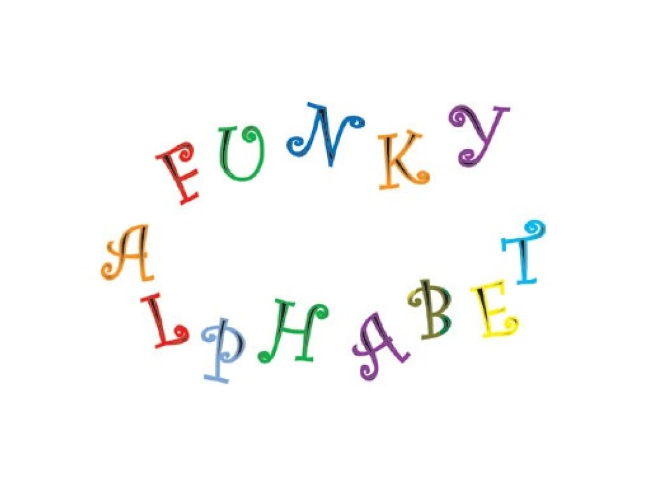 fmm cutter for fondant and flower paste funky alphabet and numbers