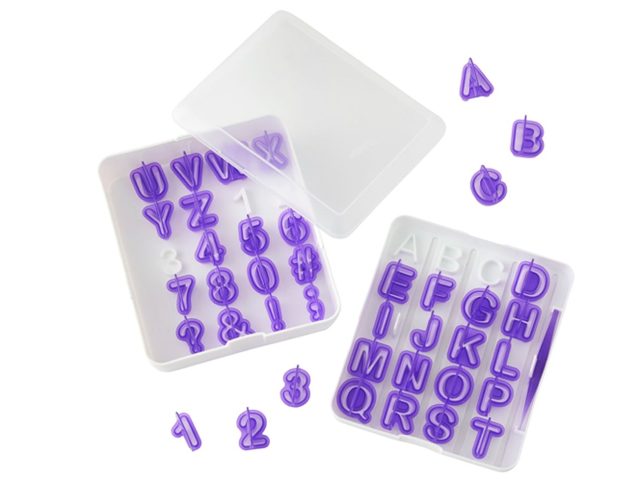 wilton alphabet number cut outs set of 40