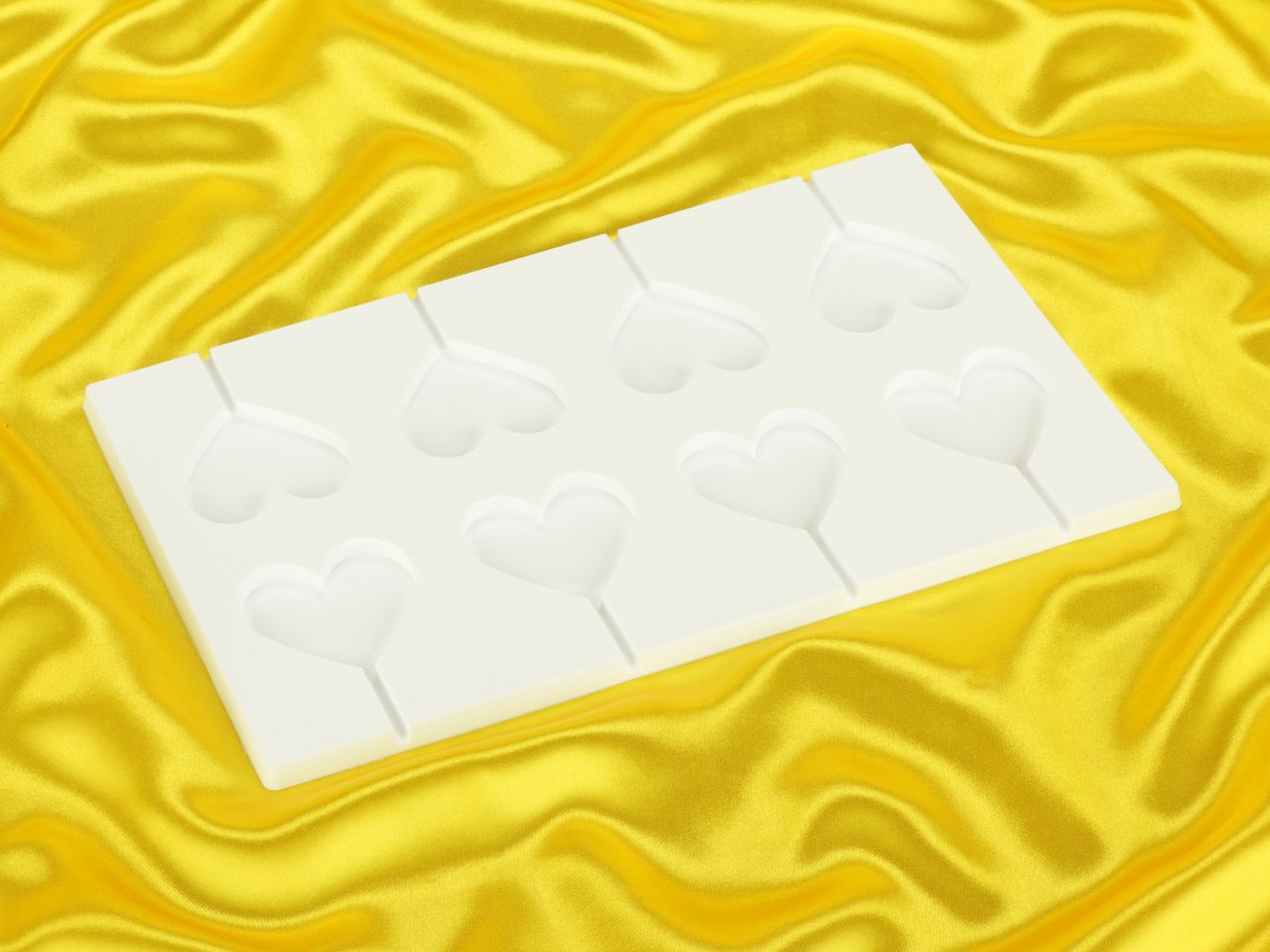 flex mould lolli large heart