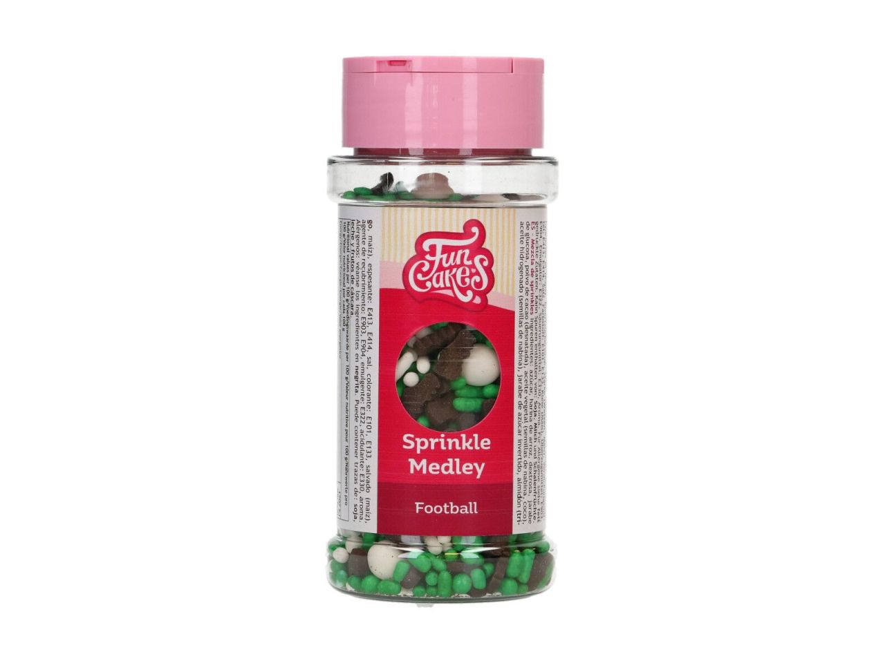 funcakes sprinkle medley football 65g