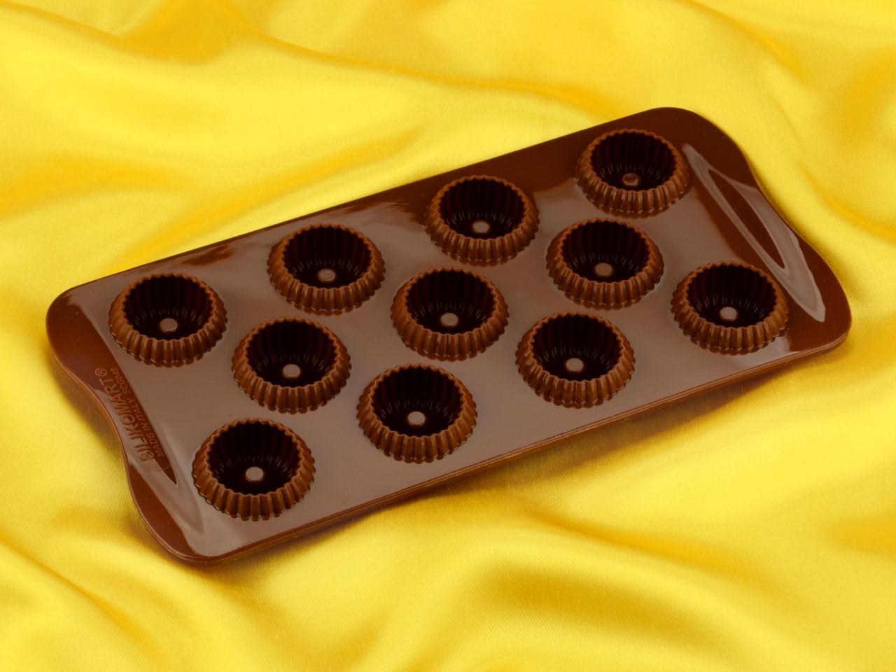 silikon pralinenform choco crown